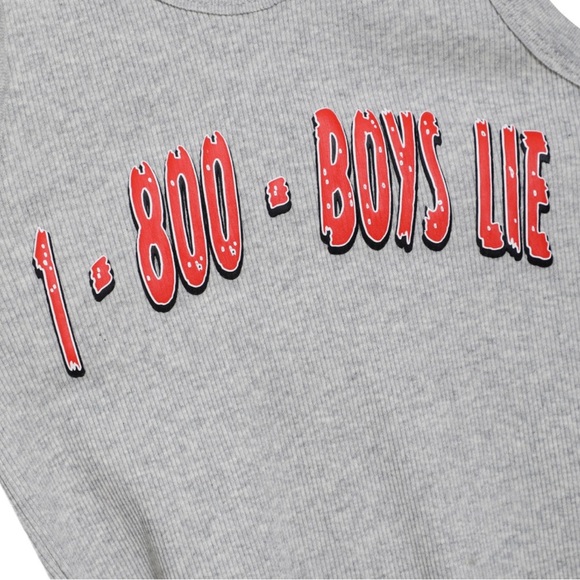 NWT Boys Lie August 2025 1-800 Manhunt Randy Tank - Picture 5 of 7